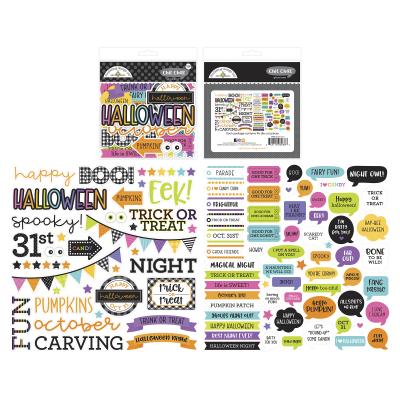 Doodlebug Ghost Town  Die Cuts - Chit Chat